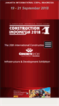 Mobile Screenshot of constructionindo.com